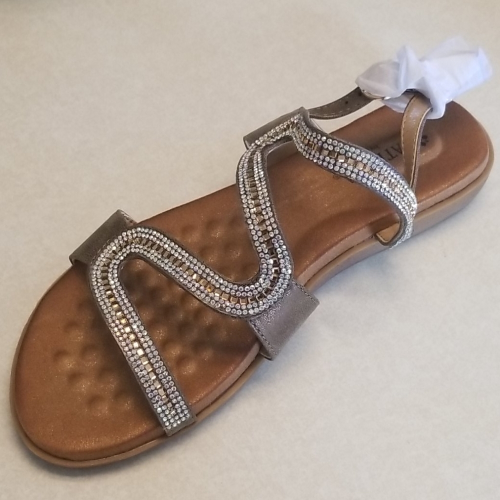 𑁍 𝐏𝐀𝐓𝐑𝐈𝐙𝐈𝐀 by Spring Step Bronze Sandal